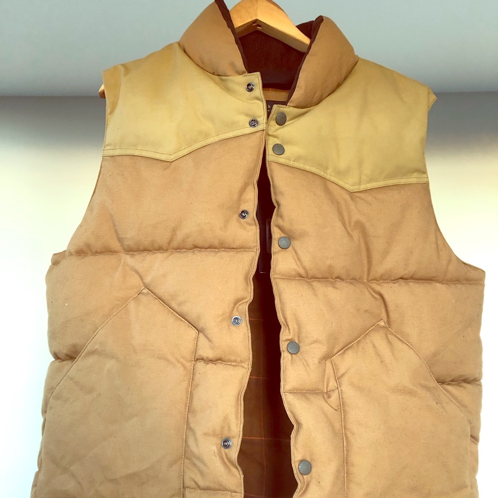 New Rag & Bone Men’s Padded Vest, Size Large